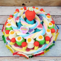 Gateau de bonbon Arc en ciel
