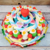 Gateau de bonbon Arc en ciel